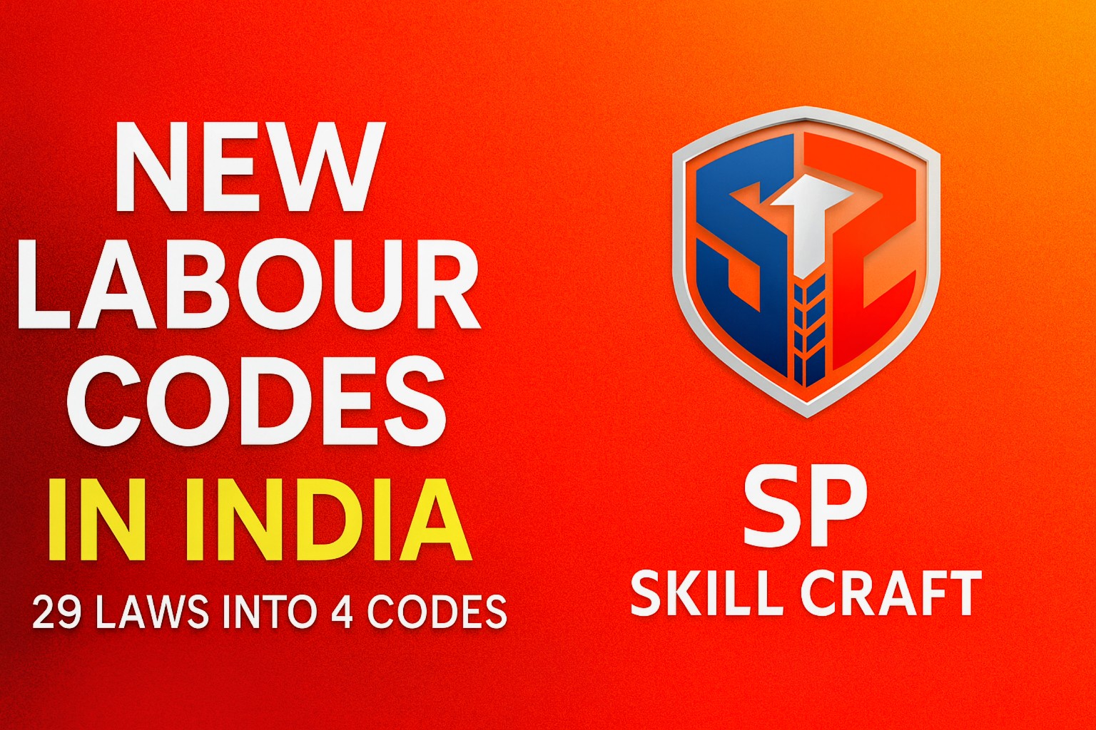 List of 29 Old Labour Laws Merged into New Labour Codes”